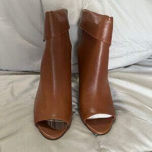 Vince Camuto Brown Leather Heeled Boots